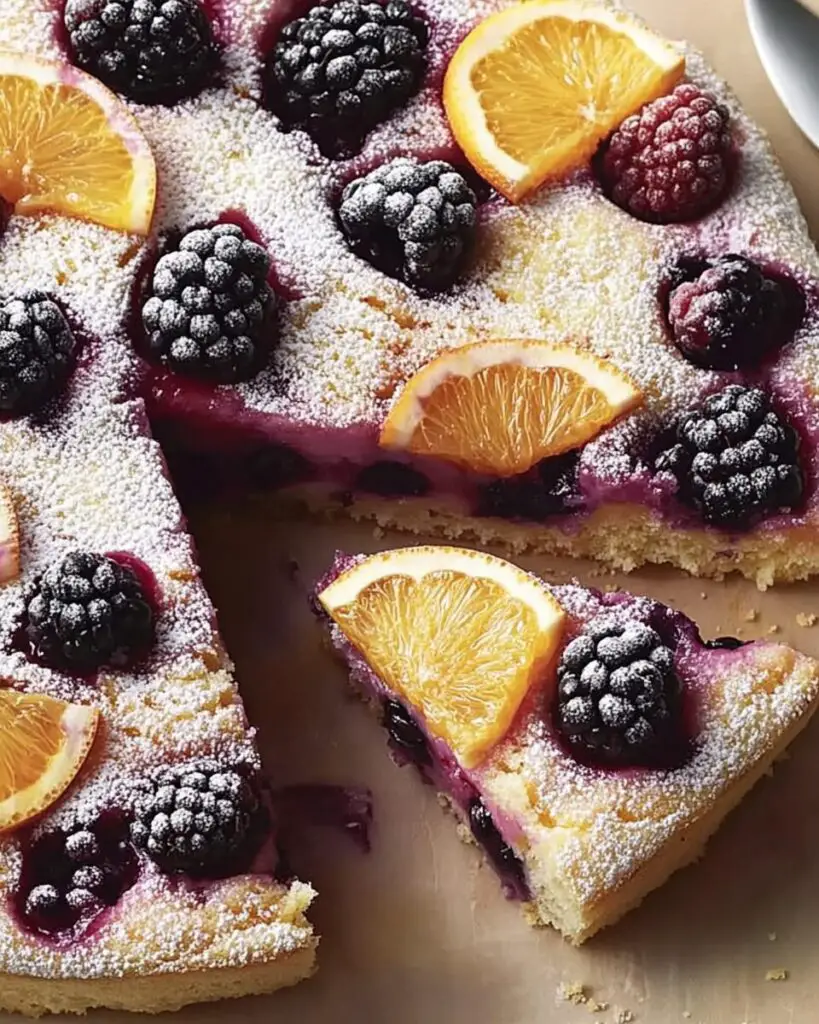 Blackberry-Orange Cake