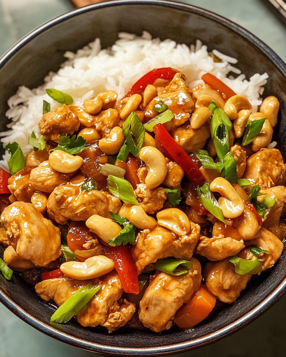 Cashew Chicken Stir-Fry