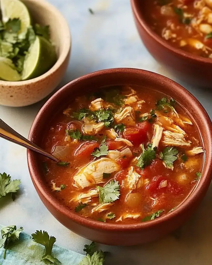 Chicken and Tomato Pozole