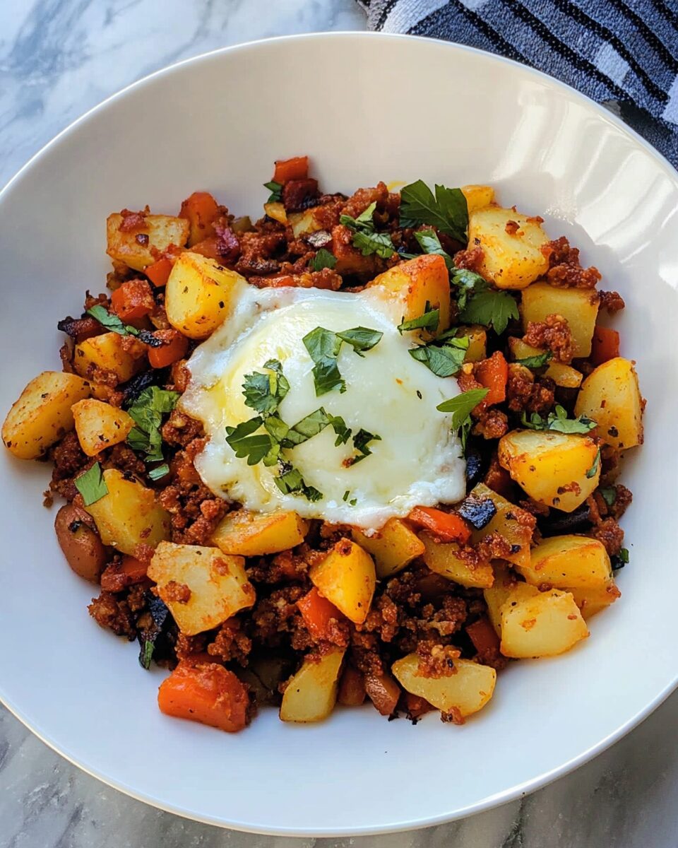 Chorizo Potato Hash