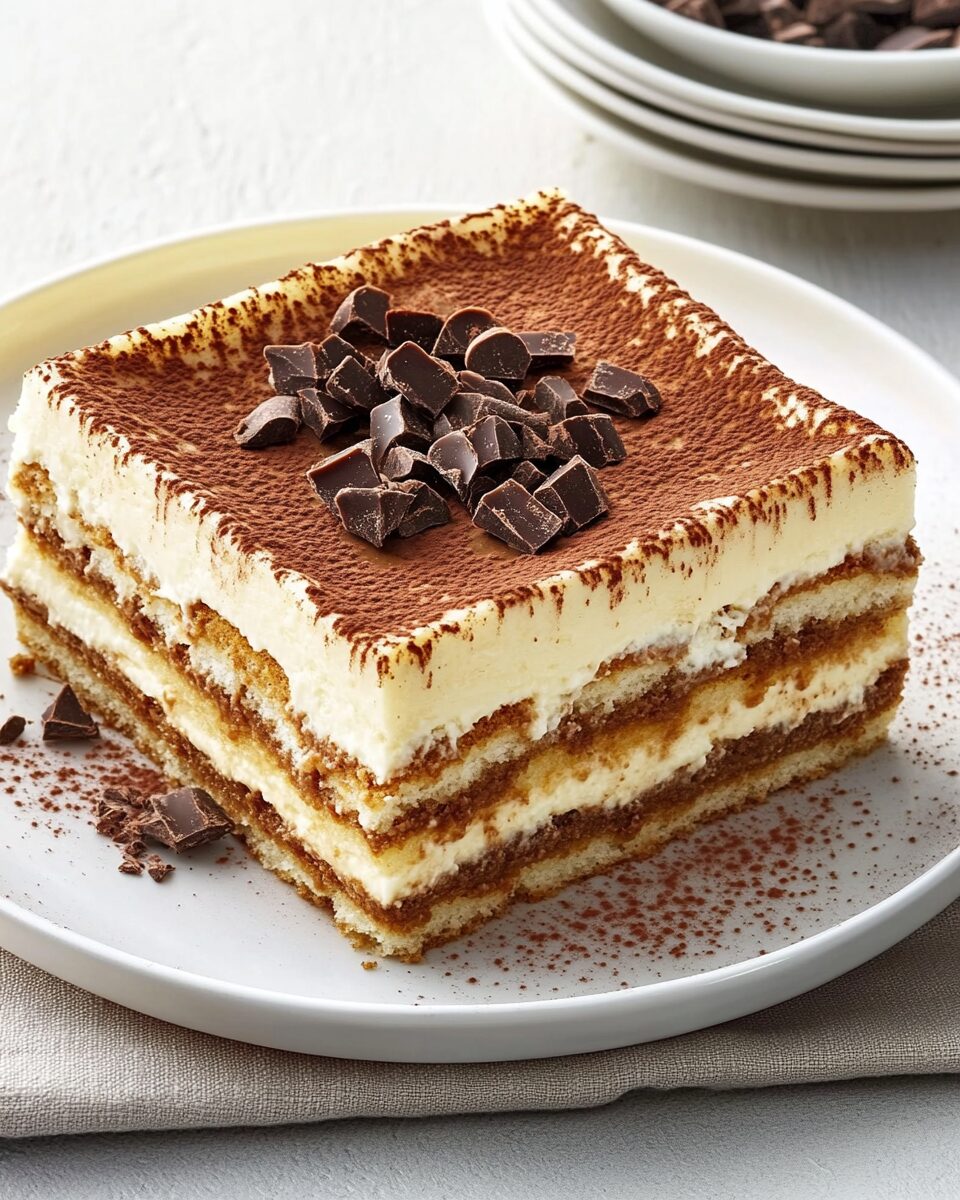 Hot Chocolate Tiramisu