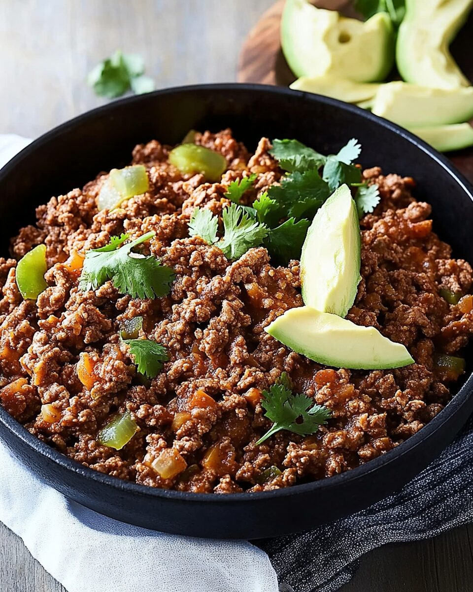 One-Pot Healthy Mexican Beef Mince