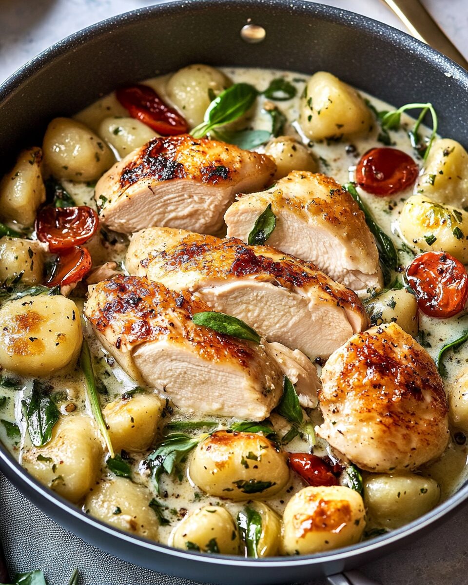 One-Pan Chicken and Gnocchi