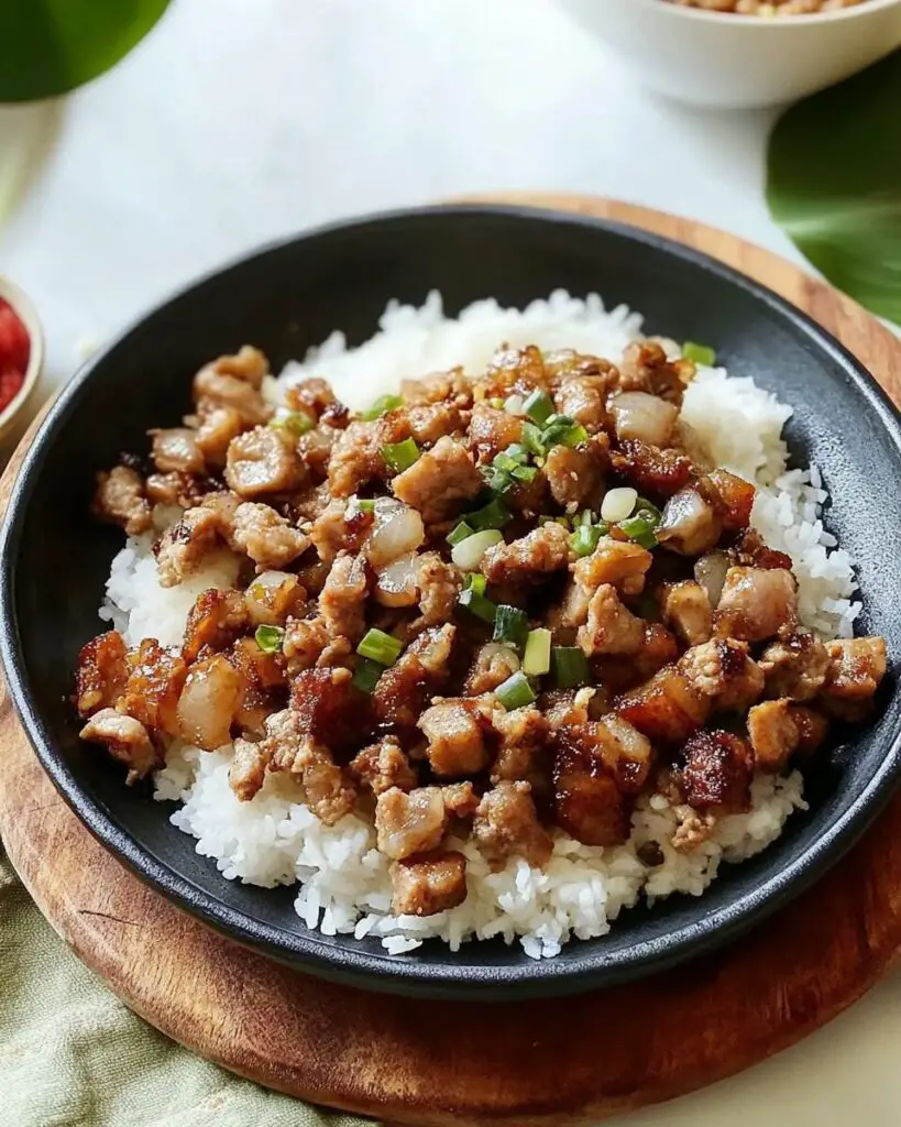 Pork Belly Sisig