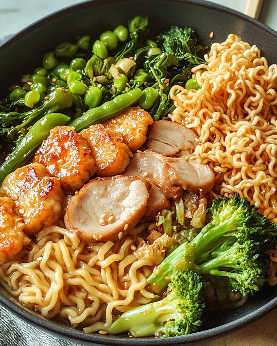 Sheet Pan Crispy Ramen