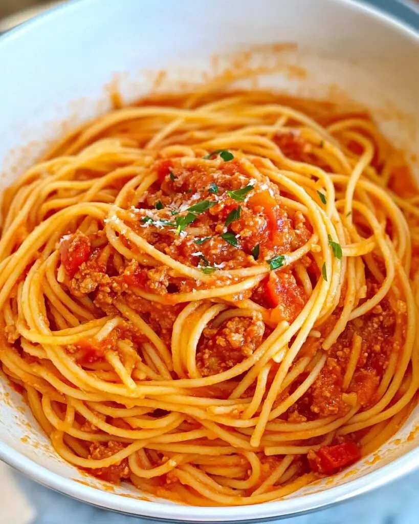 Spaghetti with Meat Sauce