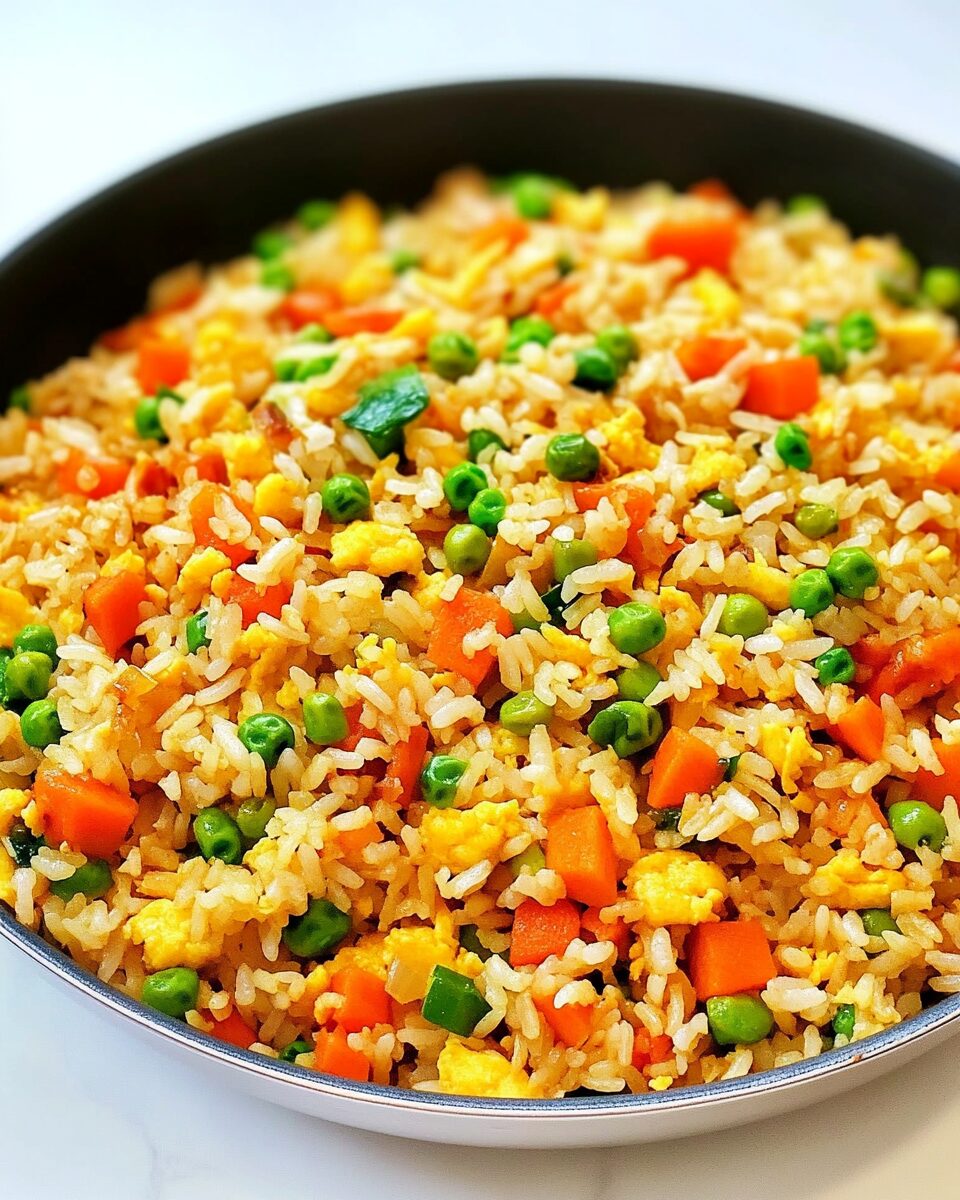 Savory Stir-Fried Rice with Vegetables