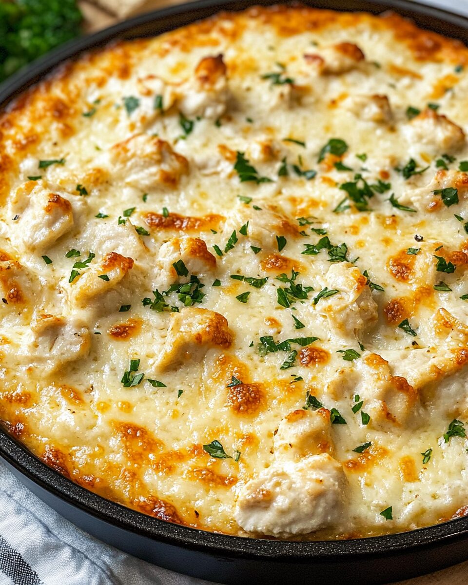 Chicken Alfredo Dip