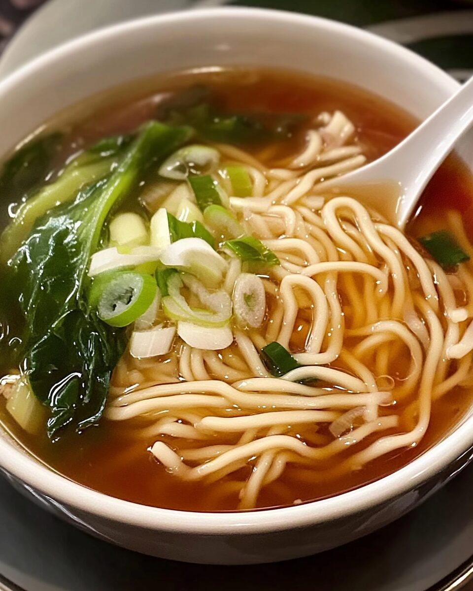 Chinese Noodle Soup