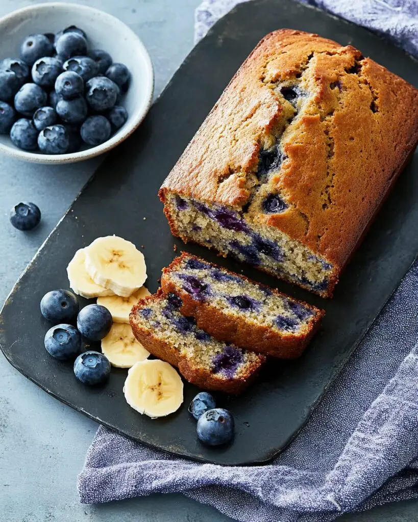 Blueberry Banana Bread