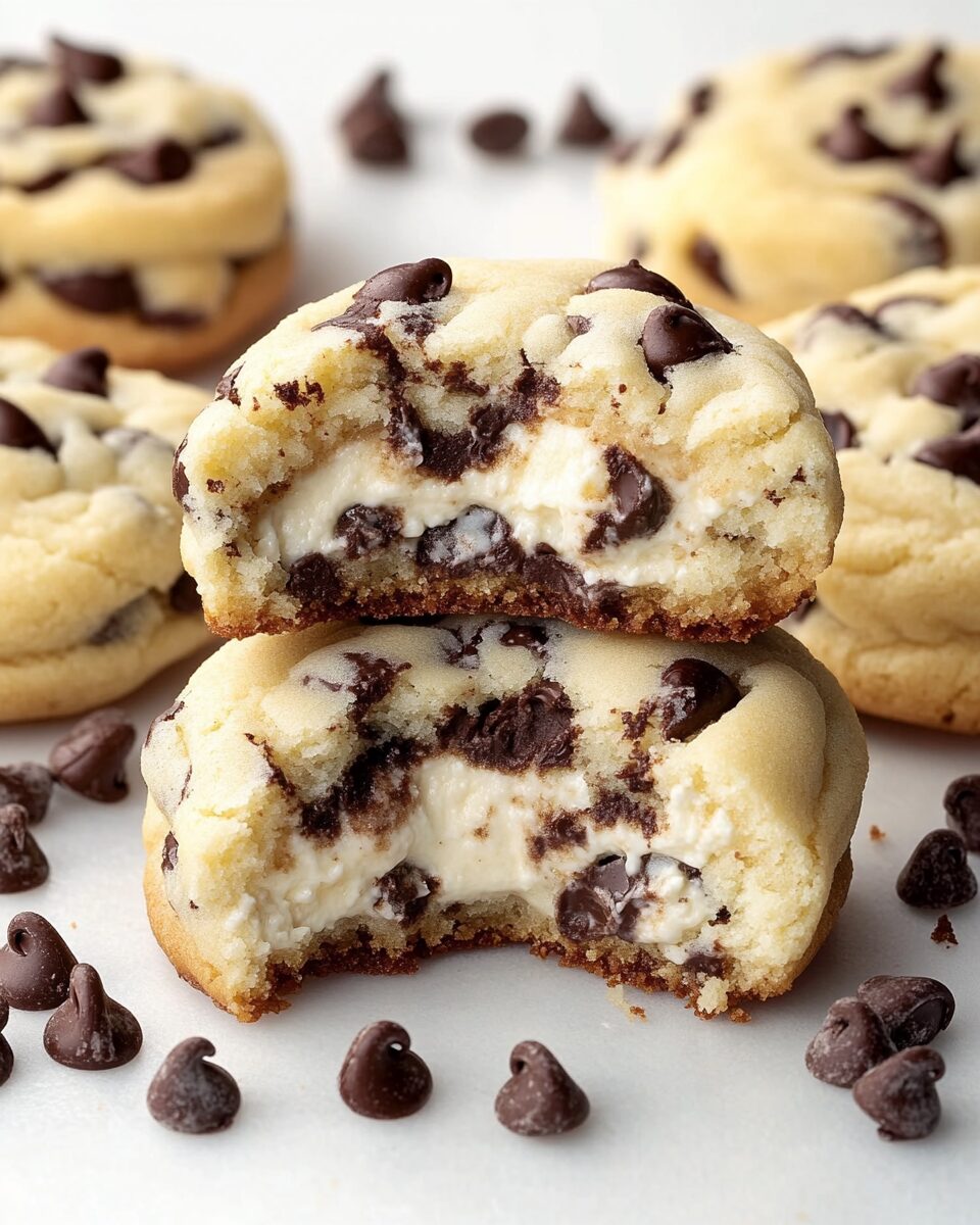 Chocolate Chip Cheesecake Cookies