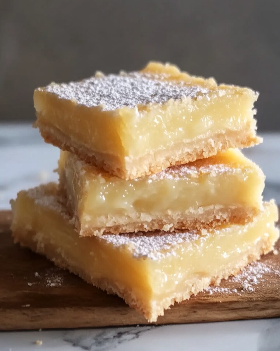 Cookie Crust Lemon Bars