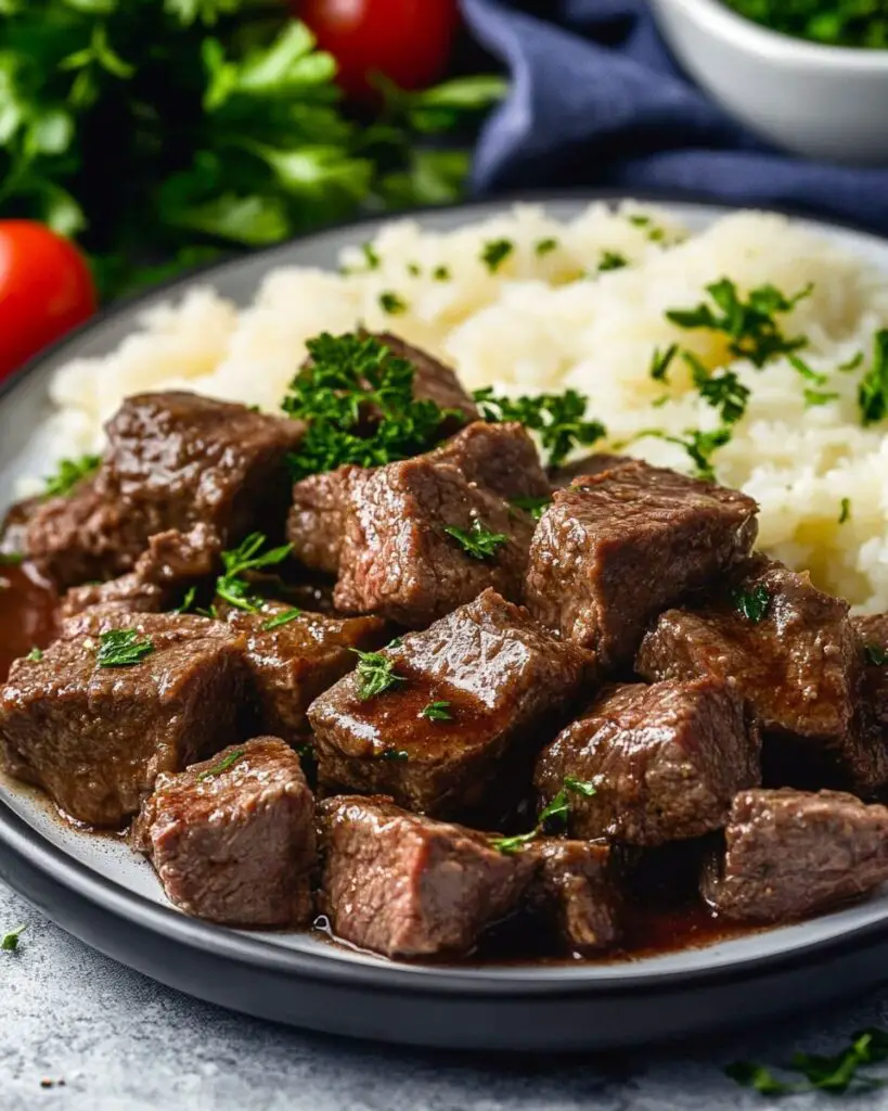 Crock Pot Steak Bites