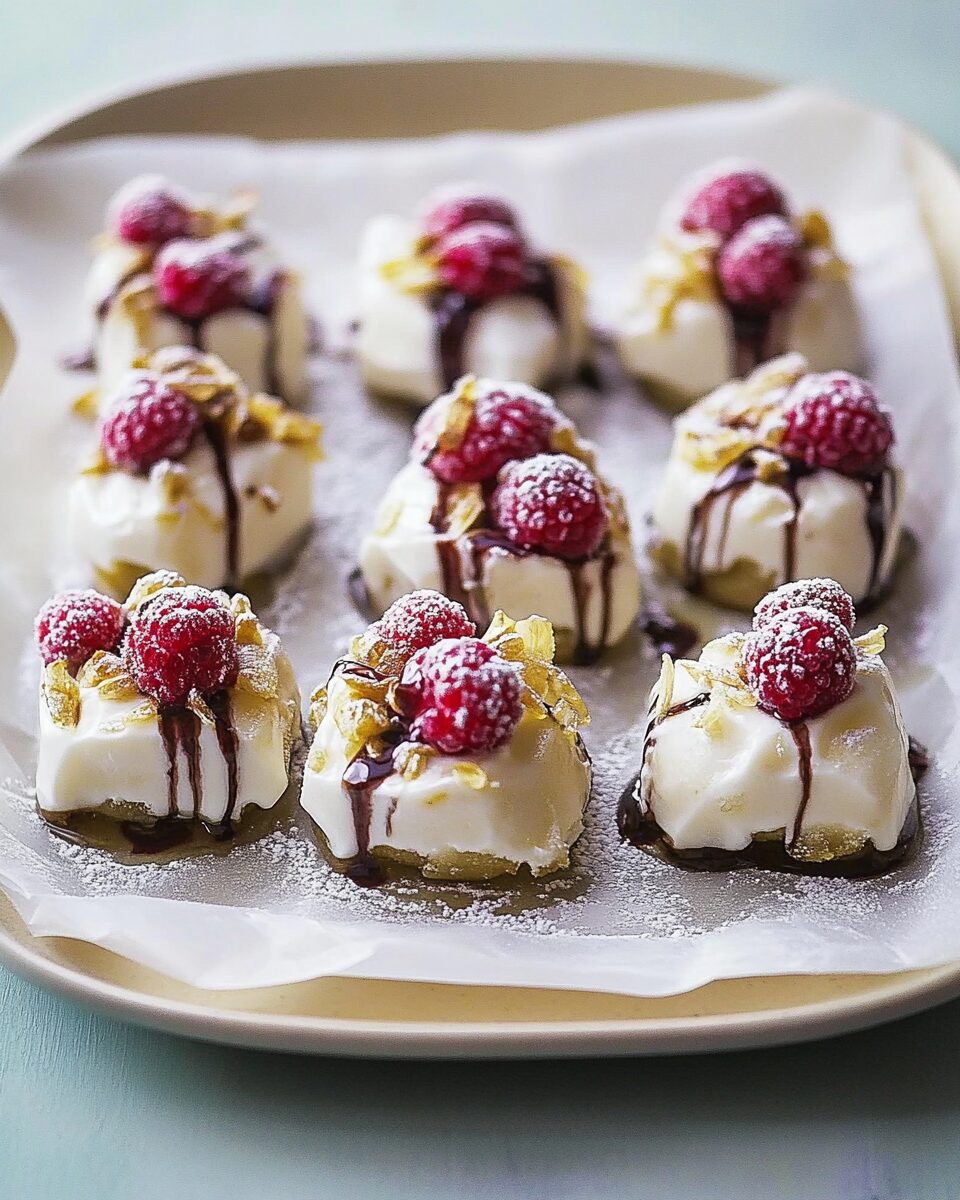Frozen Yoghurt Bites