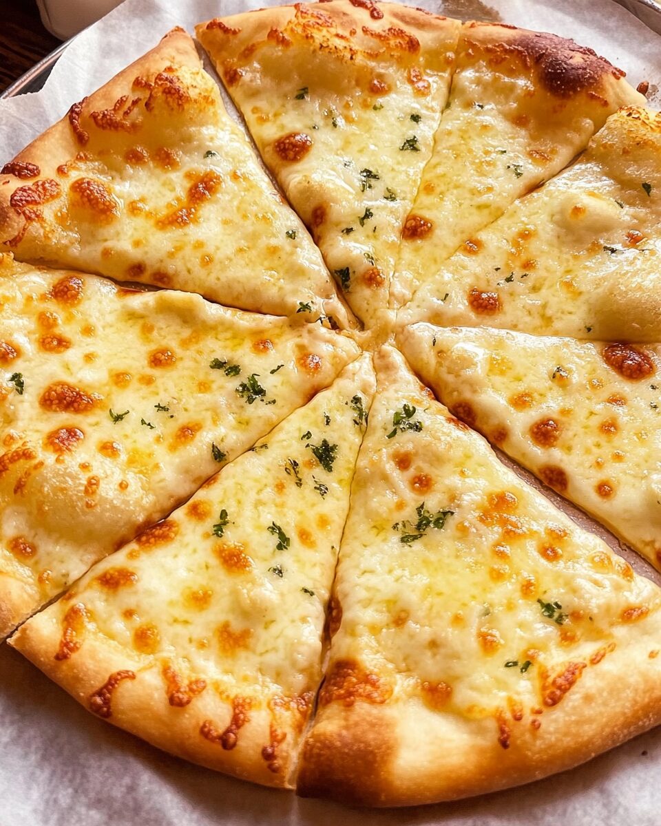 Garlic Cheese Pizza