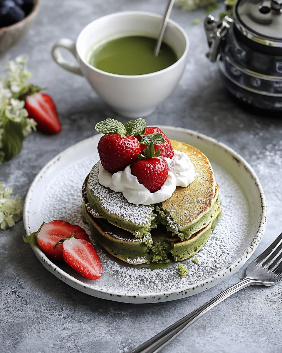 Matcha Pancakes