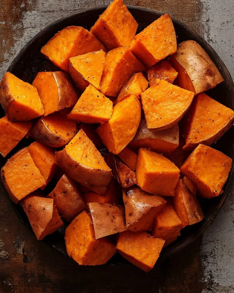 Roasted Sweet Potatoes with Honey Butter