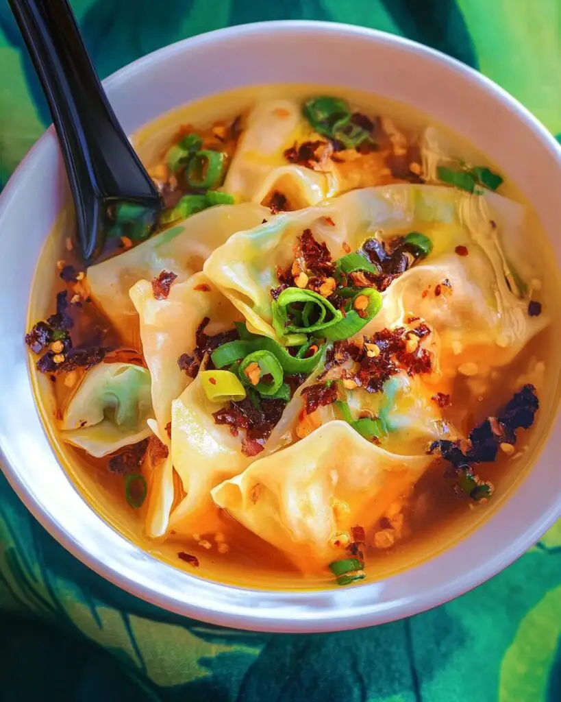 Spicy Wonton Soup
