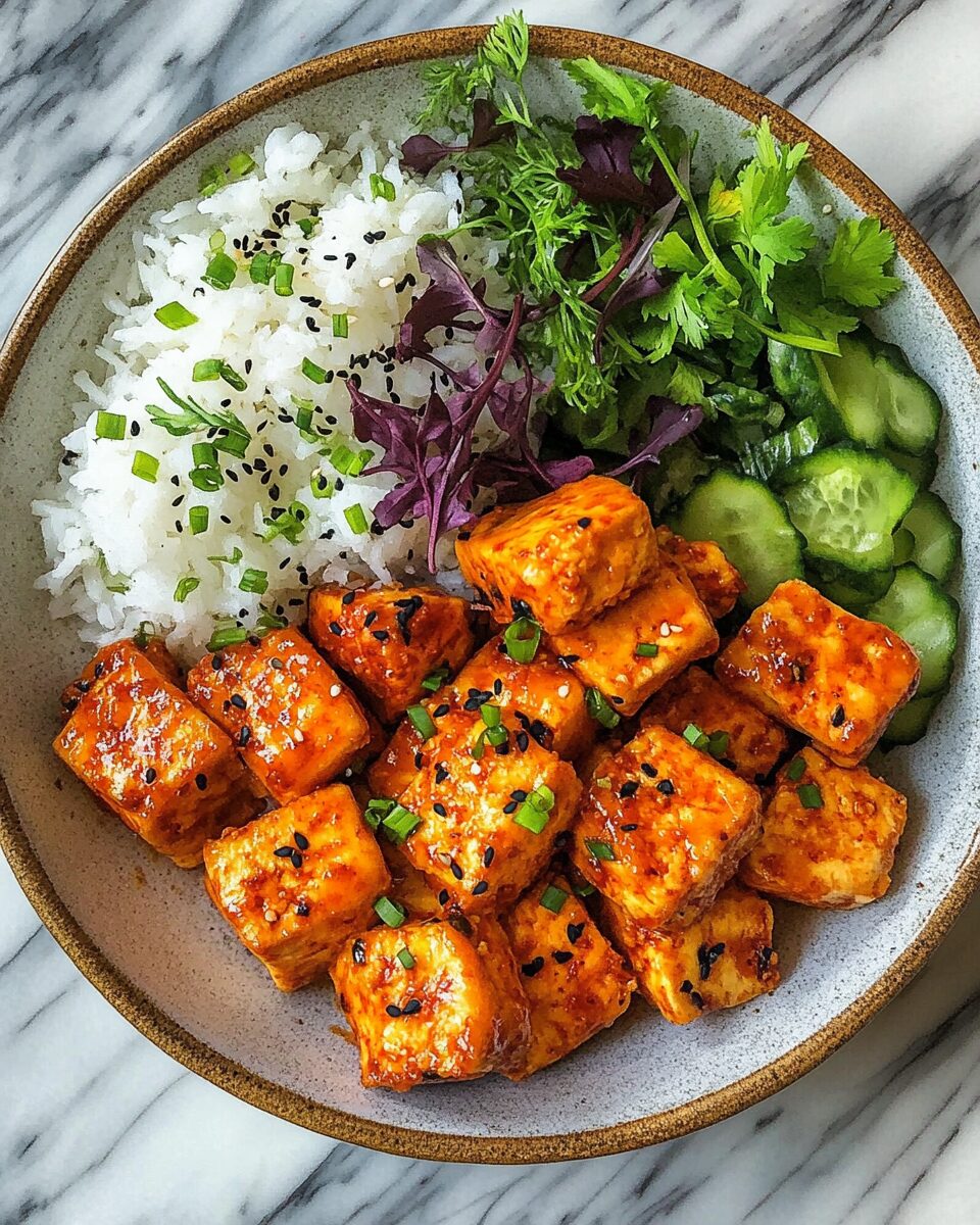 Spicy Gochujang Tofu