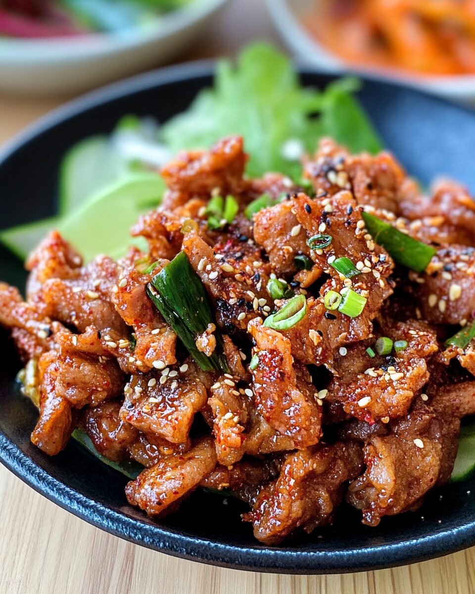 Spicy Korean Pork Bulgogi