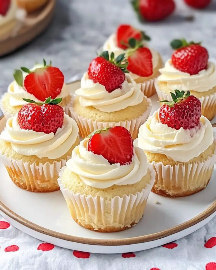 Strawberry Cheesecake Cupcakes