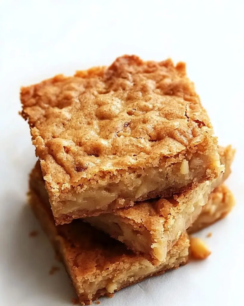 Apple Butterscotch Blondies
