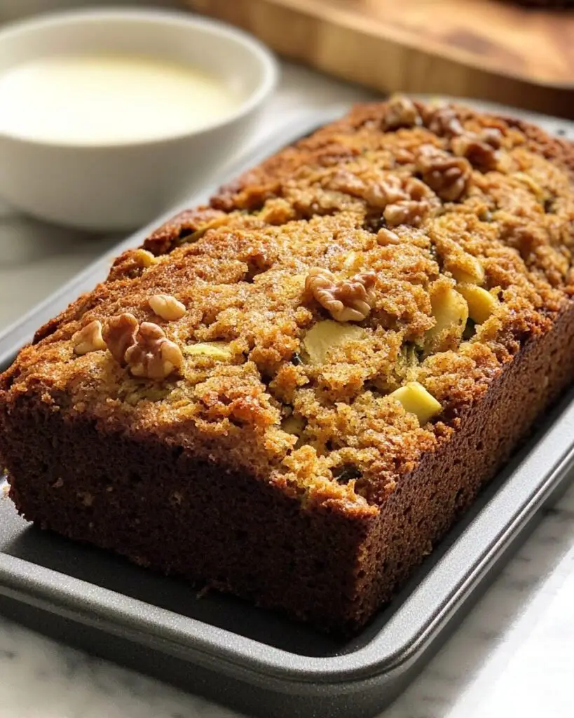 Moist and Flavorful Apple Zucchini Loaf