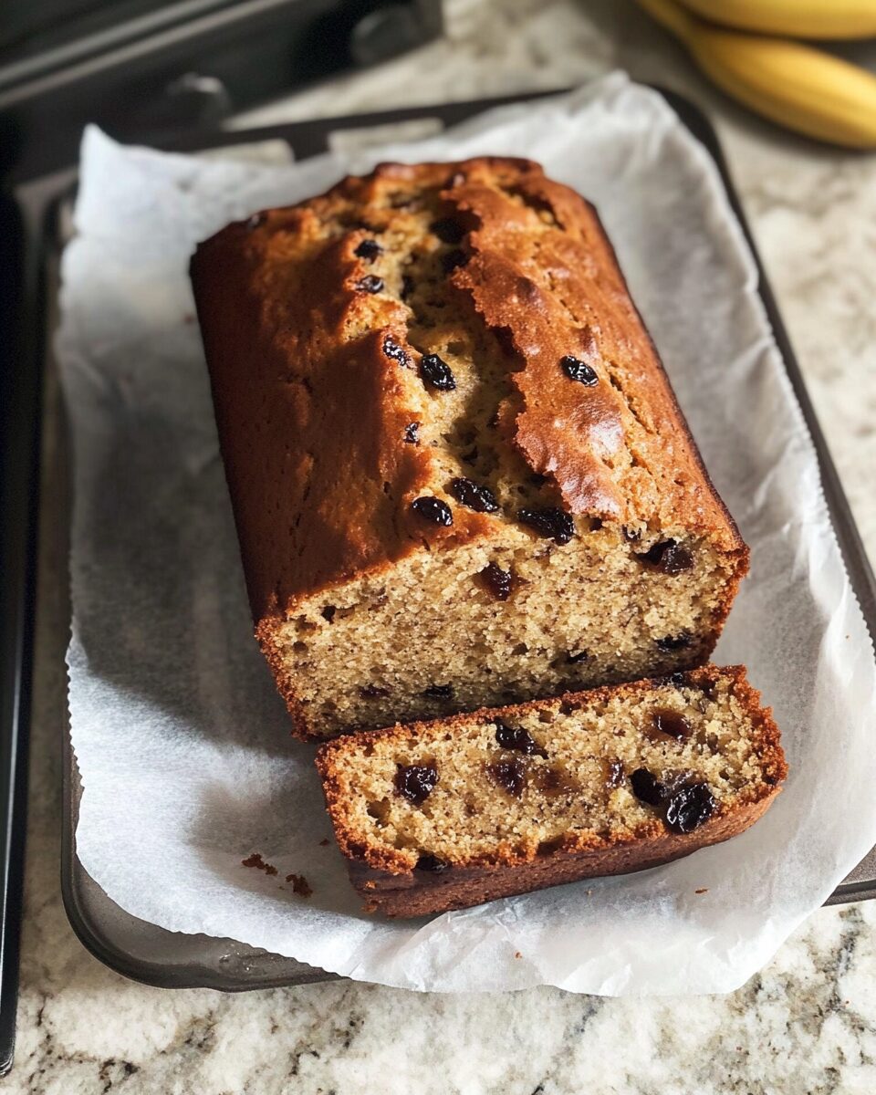 Banana Raisin Bread