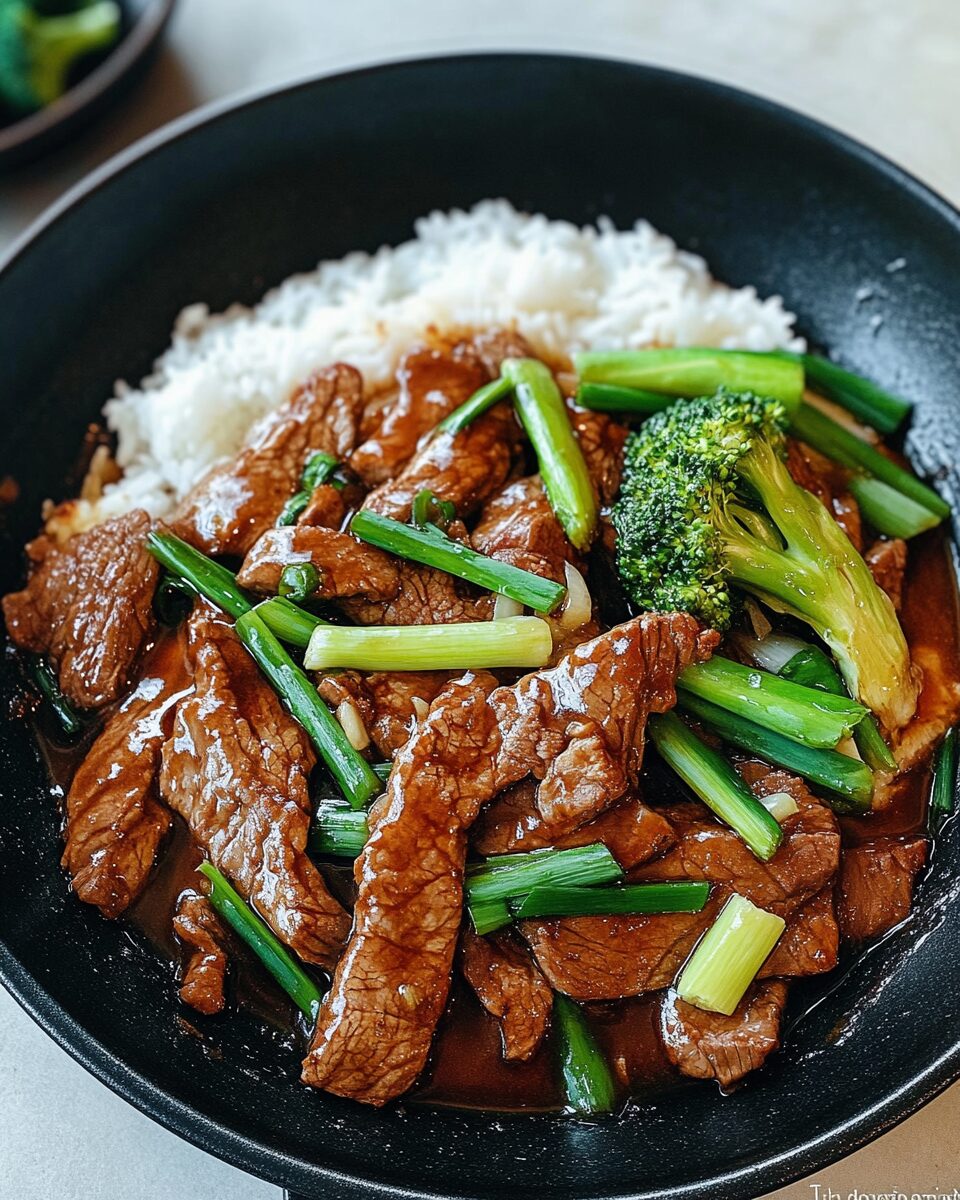 Beef with Oyster Sauce