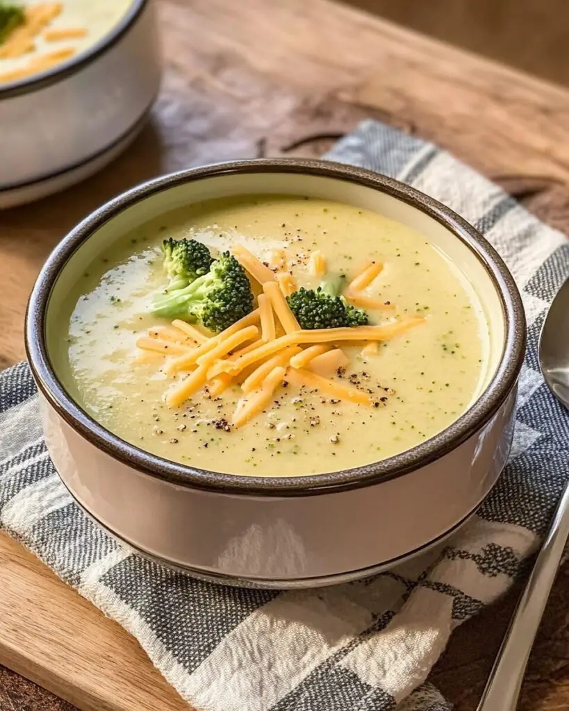 Broccoli Cheddar Soup
