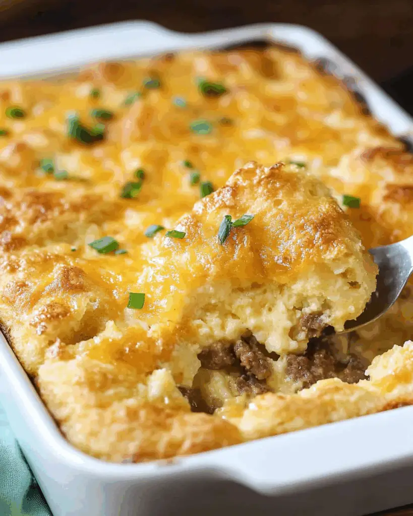 Butter Biscuit Breakfast Bake