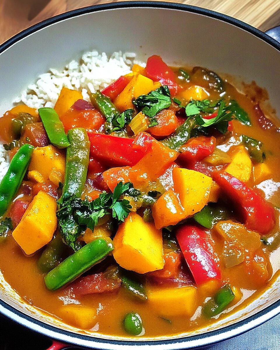 Caribbean Vegetable Curry