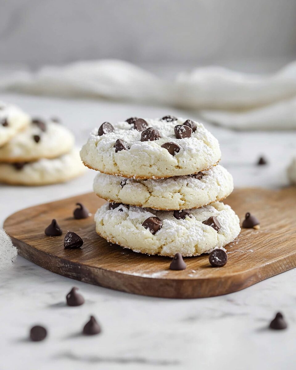 Chocolate Chip Angel Food Cake Mix Cookies