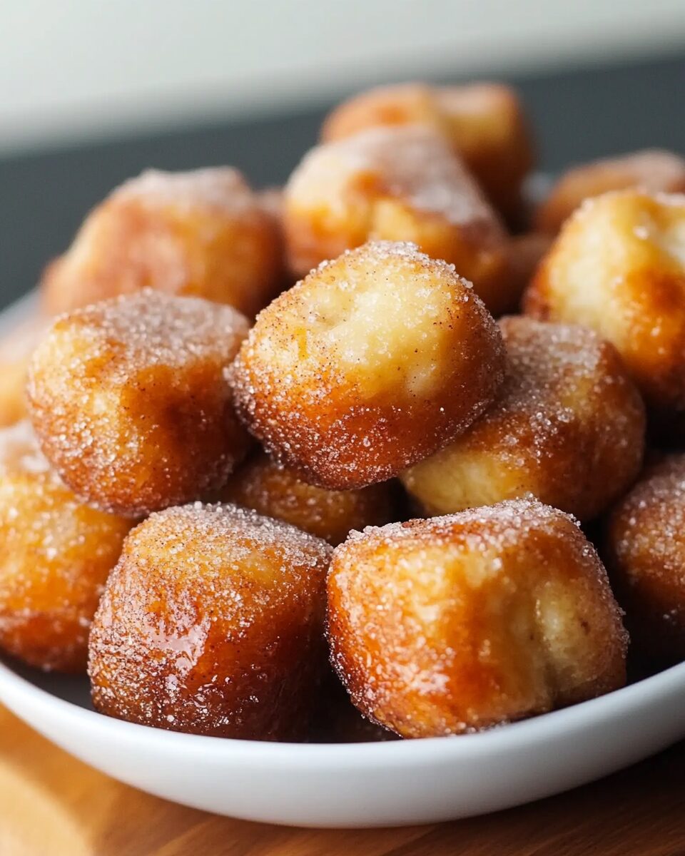 Cinnamon Sugar Pretzel Bites