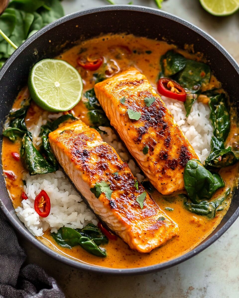 Coconut Curry Salmon