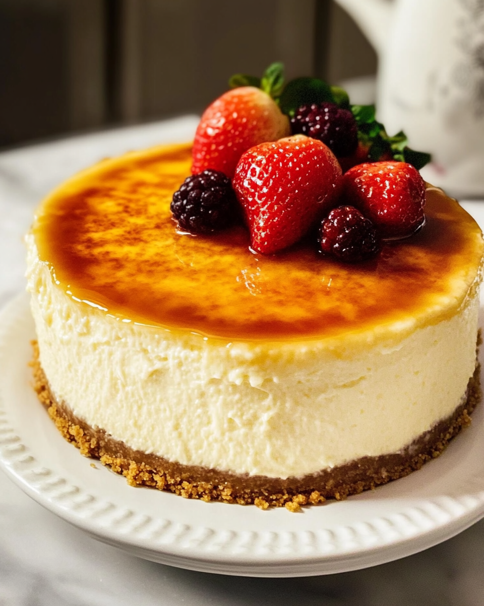 Creme Brulee Cheesecake