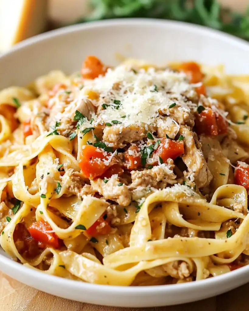 Ground Chicken Pasta