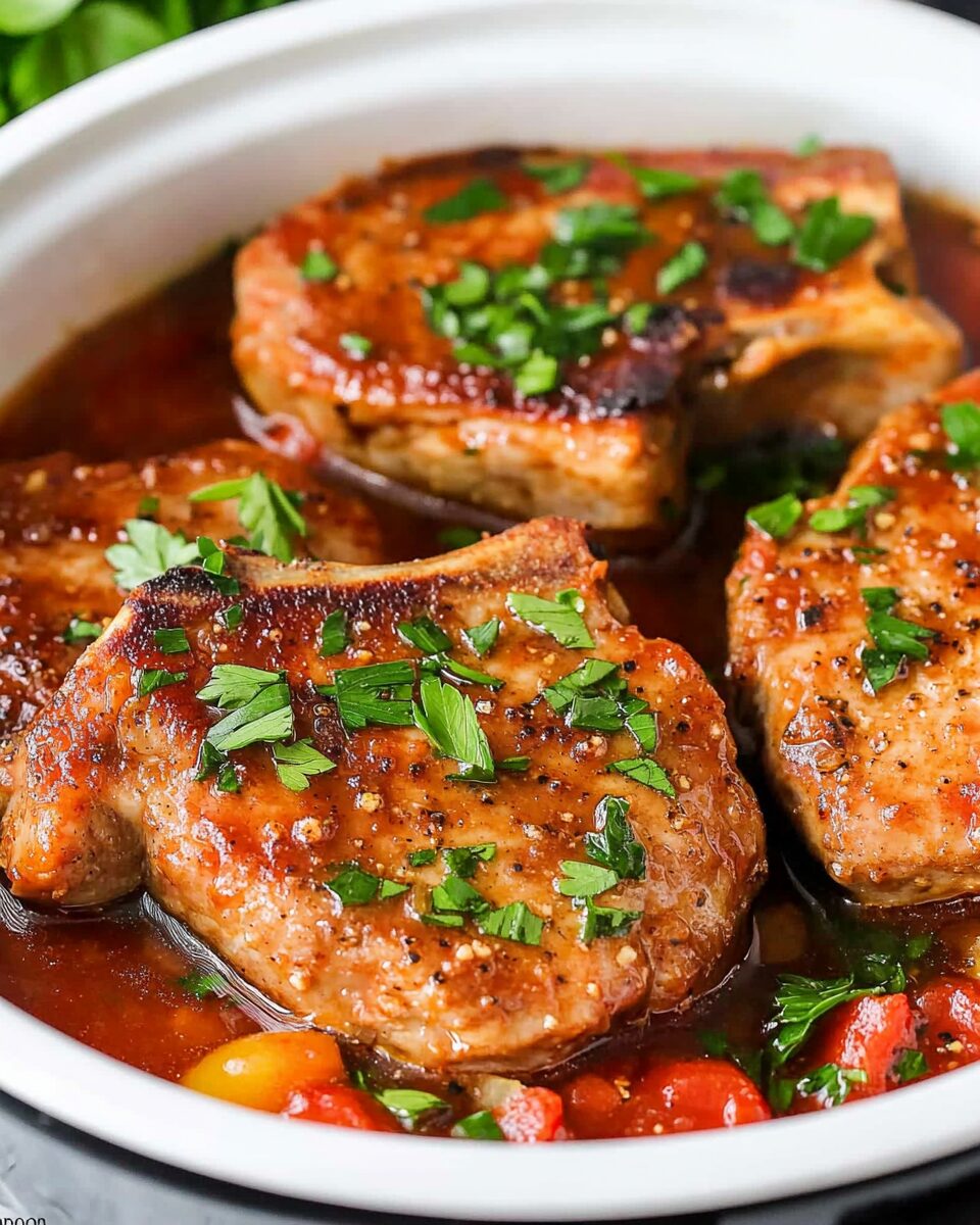 Instant Pot Italian Pork Chops