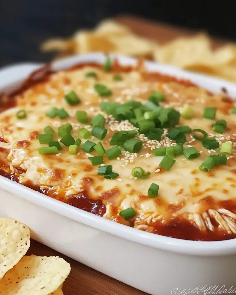 Korean BBQ Chicken Dip