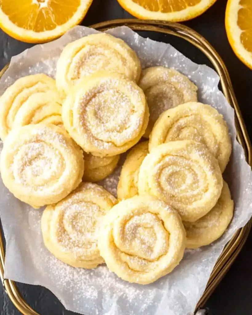 Mimosa Butter Cookies