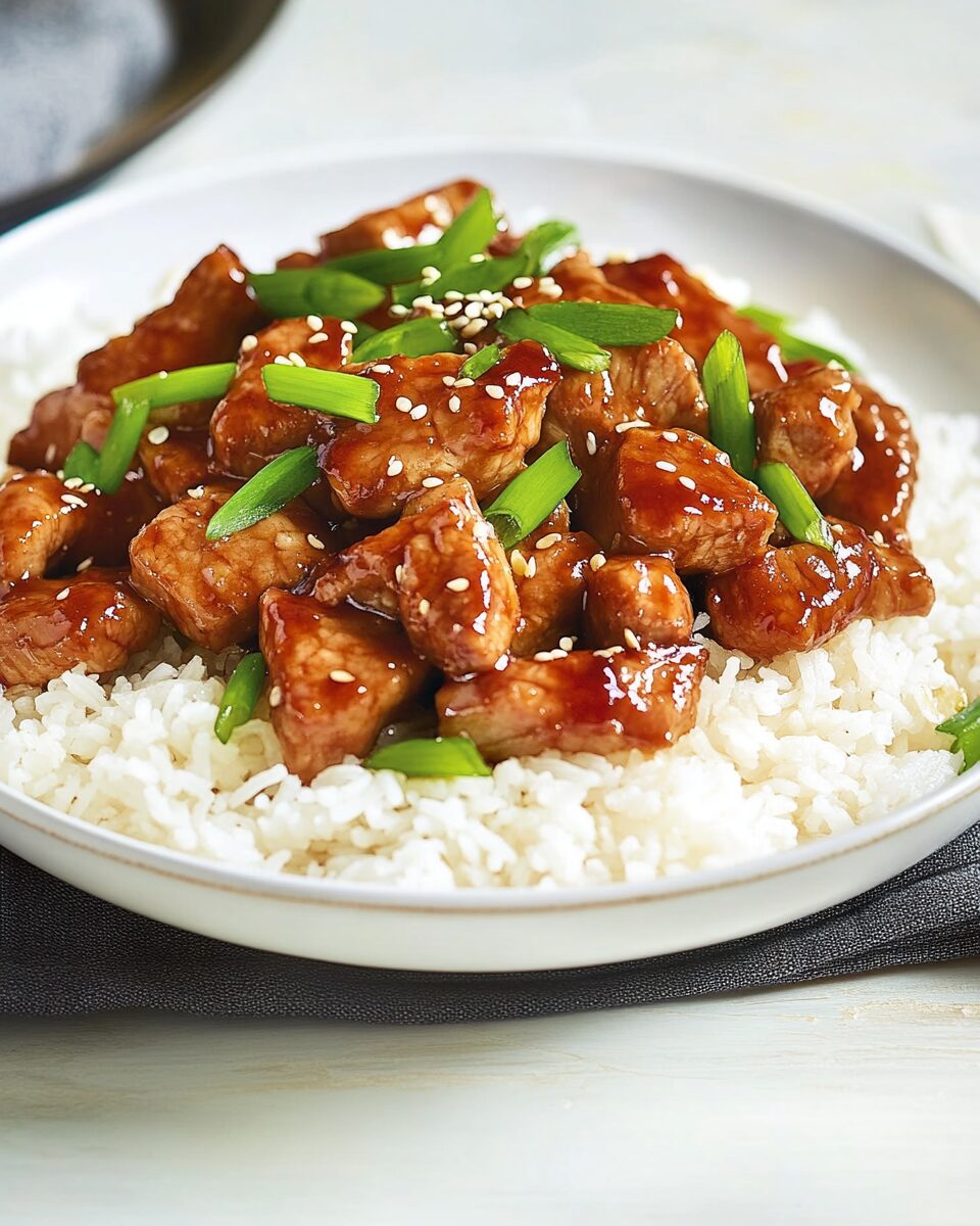 Mongolian Pork Stir-Fry