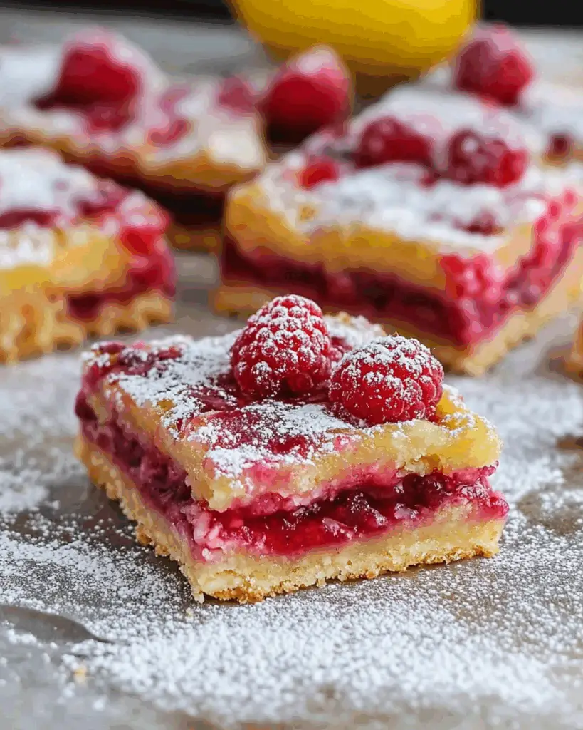 Raspberry Lemon Bars