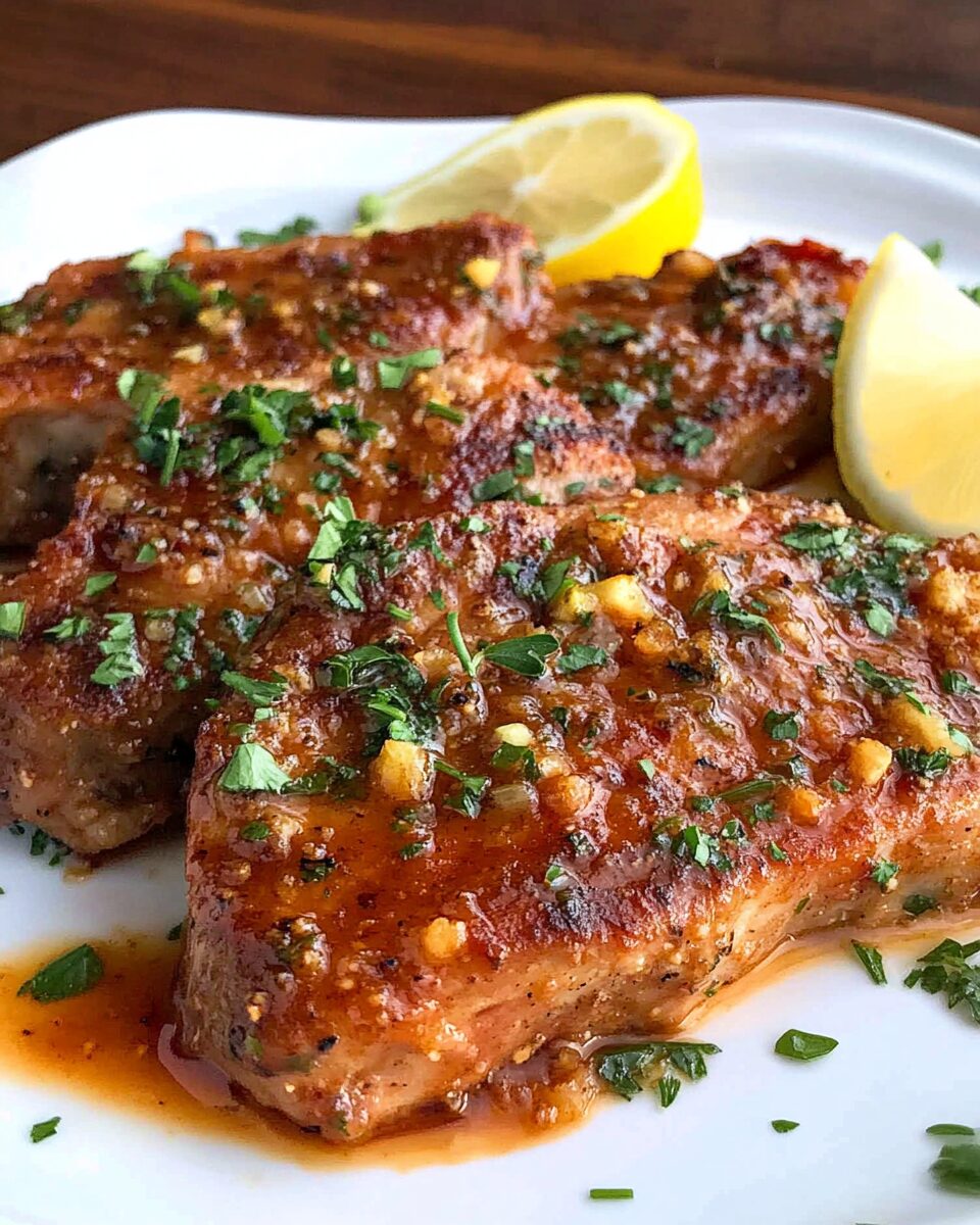 Sicilian Pork Chops