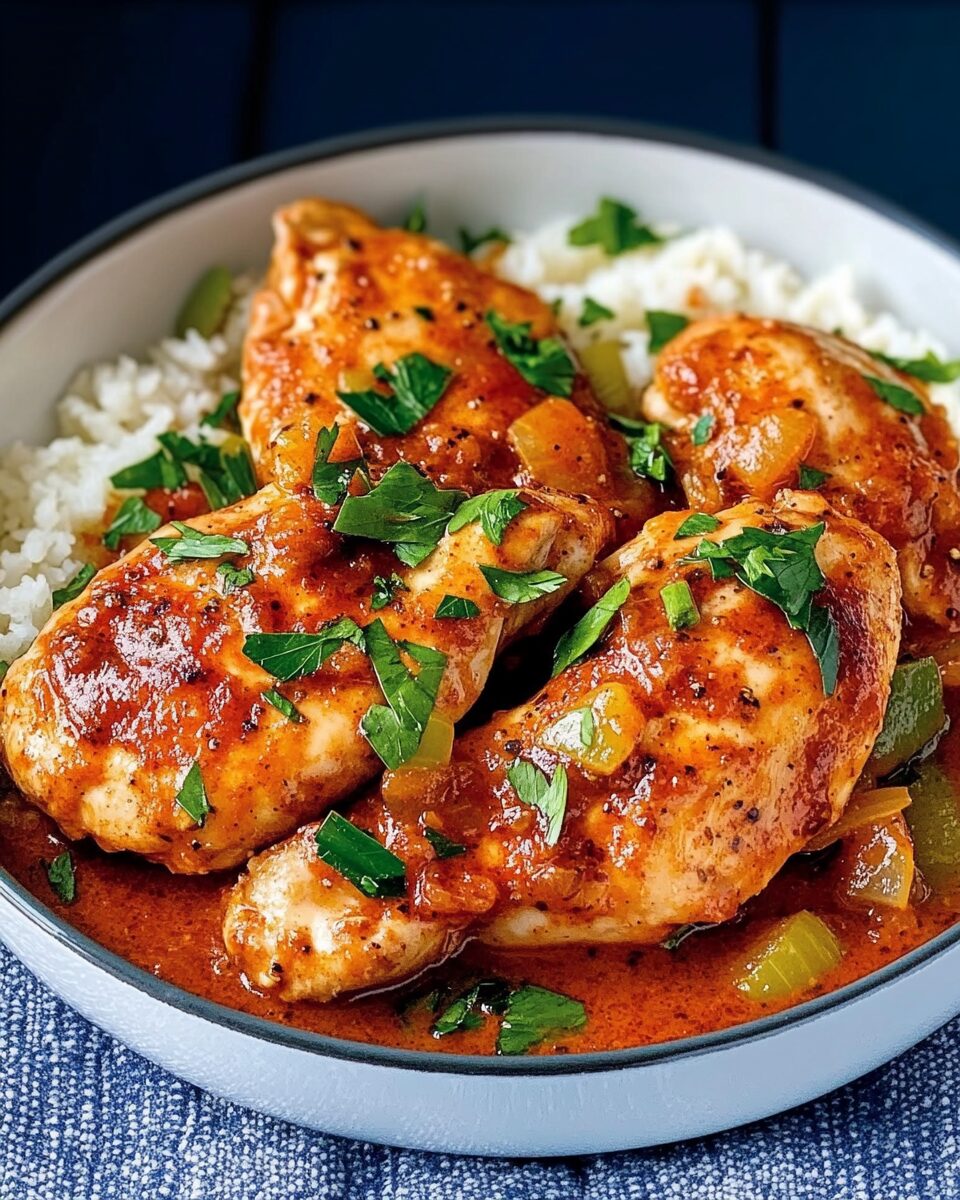 Slow Cooker Paprika Chicken