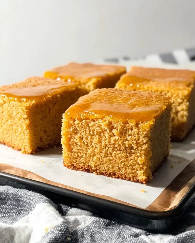 Sweet and Buttery Honey Cornbread