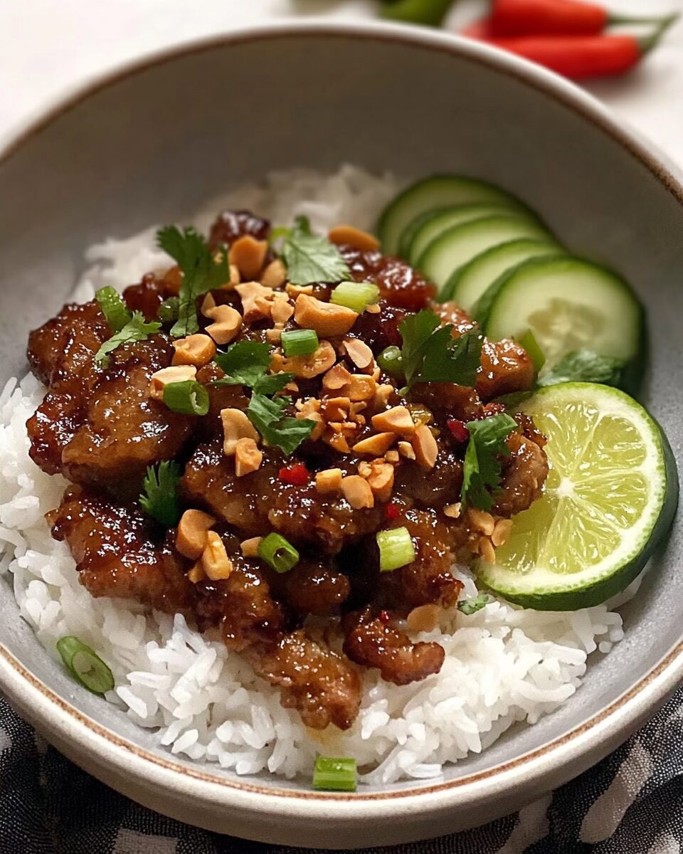 Vietnamese Caramelized Pork Bowls