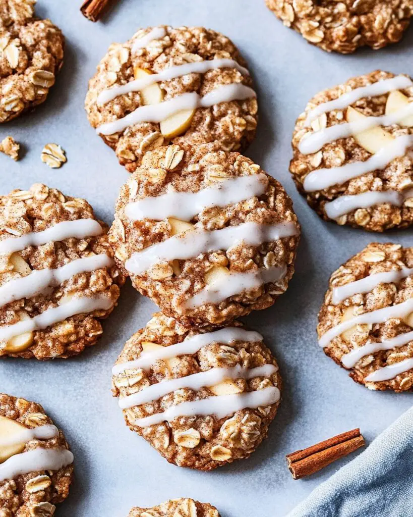 Apple Cinnamon Oatmeal Cookies