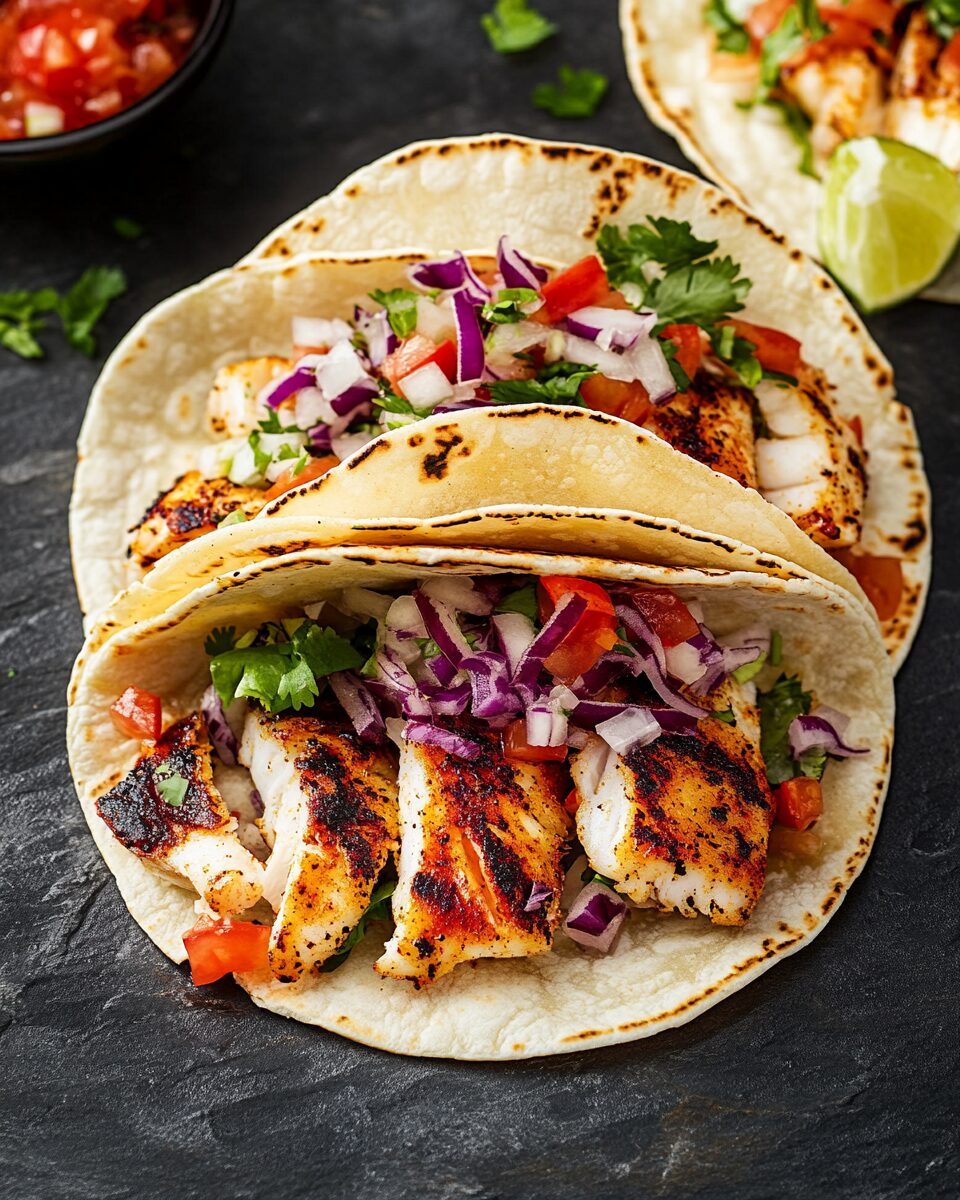 Blackened Fish Tacos