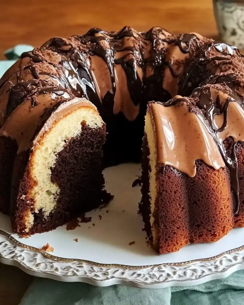 Buckeye Bundt Cake
