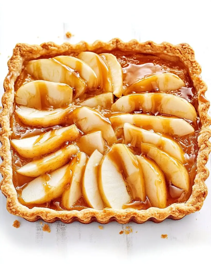 Caramel Apple Tart